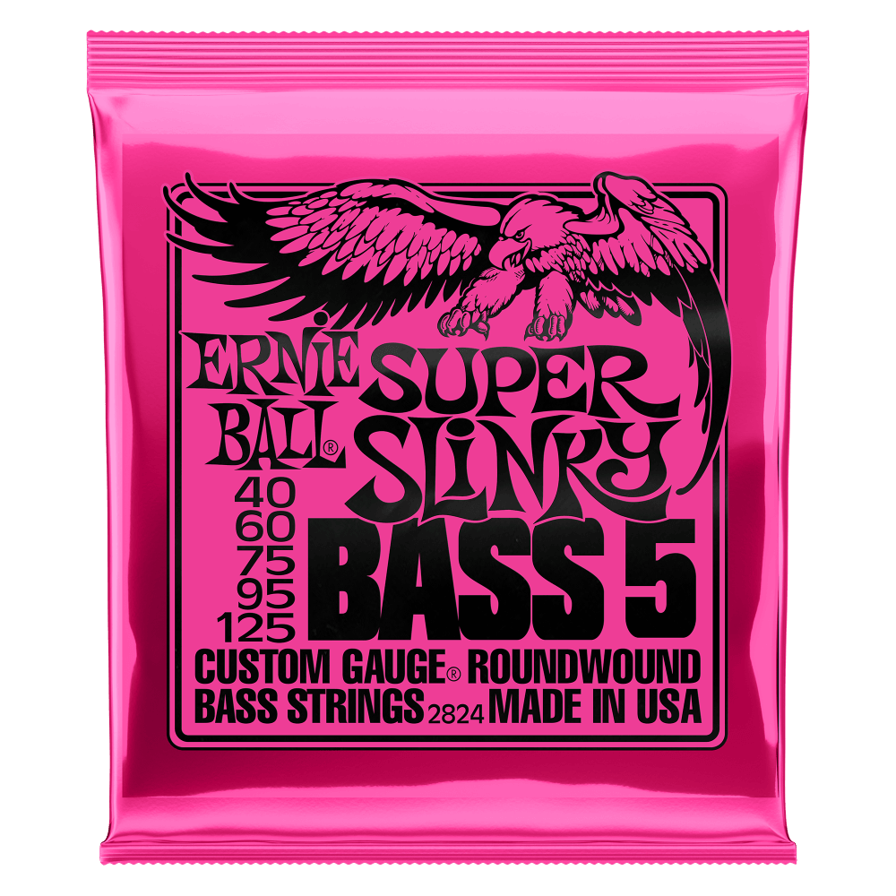 Ernie Ball 2824 Super Slinky Bass 5 Strings - 40-125