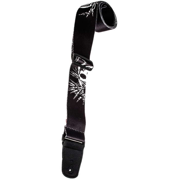 Henry Heller 2" Nylon Modern Multicolor Strap - Skull