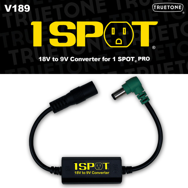 Truetone 1 SPOT V189 18V To 9V Converter Cable