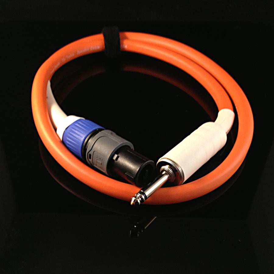 Lava Tephra Speaker Cable 3' Speakon to Straight - LCTHS3SKNS, Lava Cable - Lark Guitars