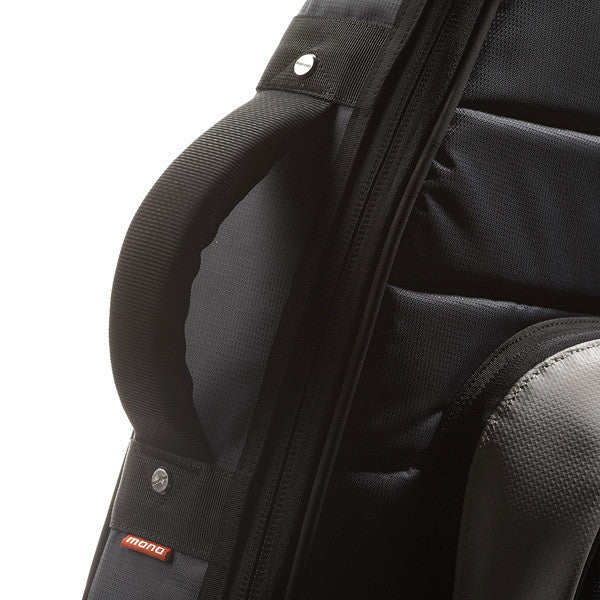 Mono M80 Acoustic Classical/OM Hybrid Case - Jet Black - M80-AC-BLK - Available at Lark Guitars