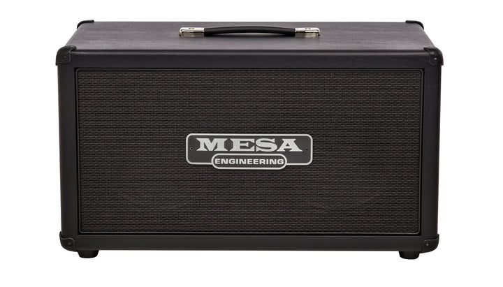 Mesa Boogie 2x12 Horizontal Rectifier Cabinet w/ G12H 75 Creambacks- *Black w/Black Grille