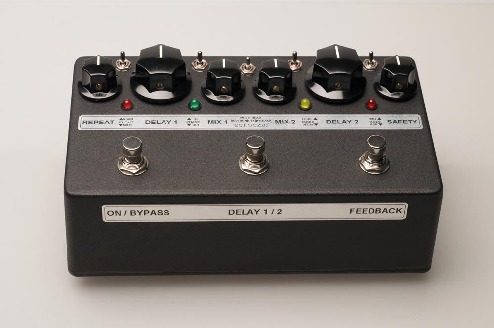 Toneczar Echoczar - Dual-Channel Analog Delay - Black (227) - Available at Lark Guitars
