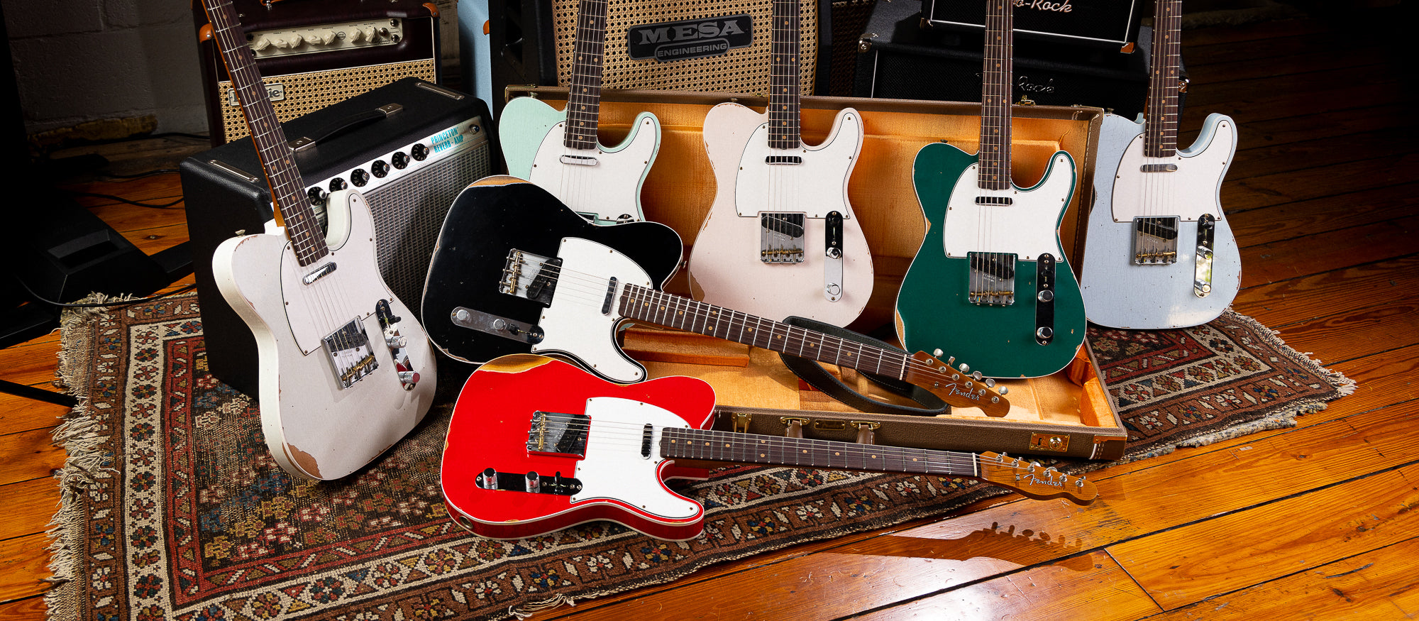 The Lark Guitars 1960 Fender CS Bound Telecaster