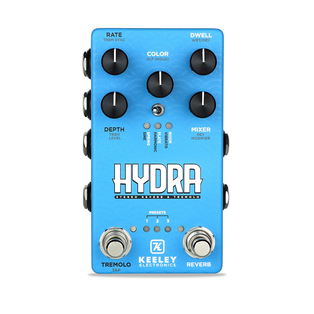 Keeley Hydra Stereo Reverb & Tremolo