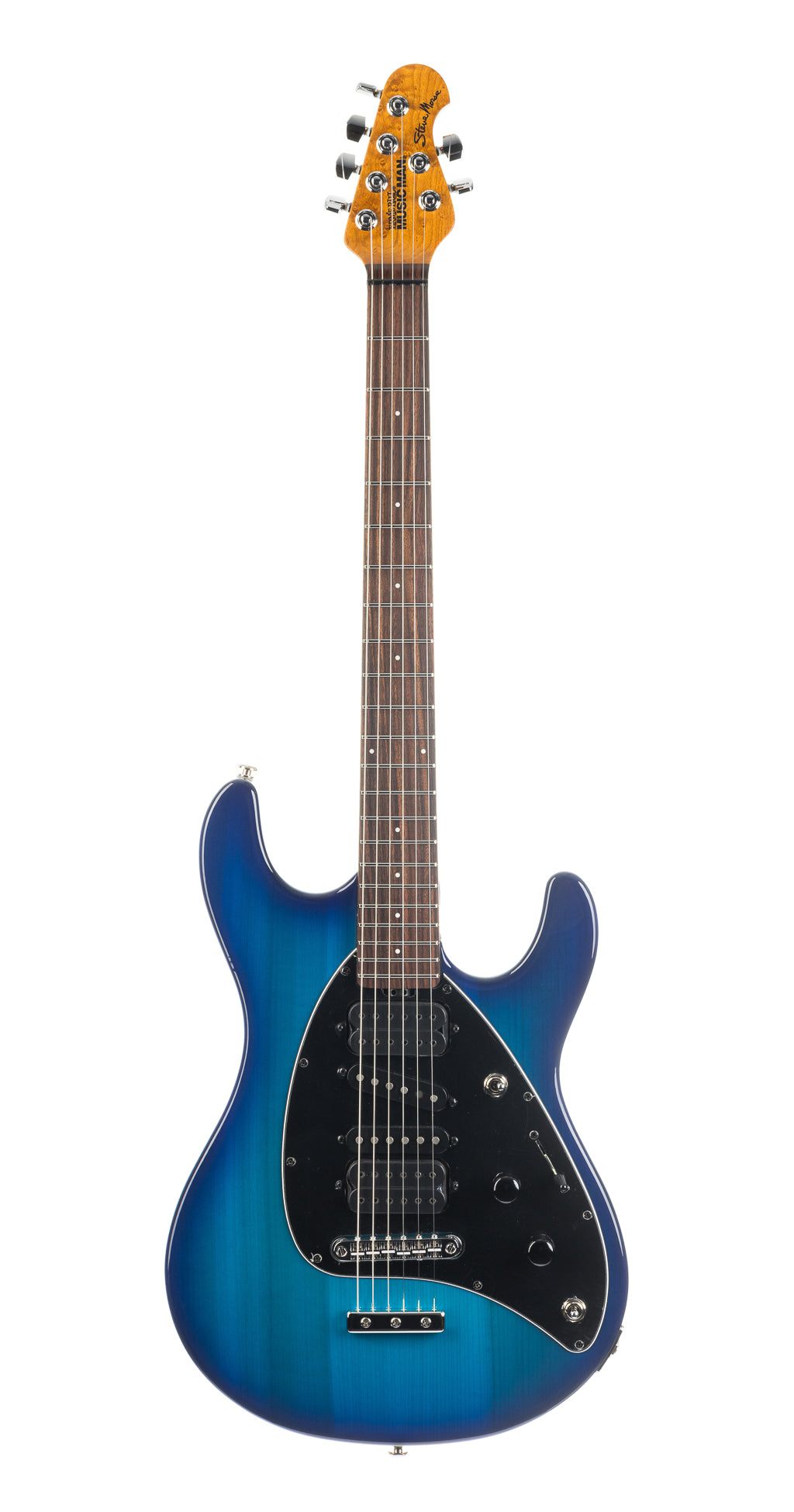 Ernie Ball Music Man Steve Morse - Morse Blue Burst (442)