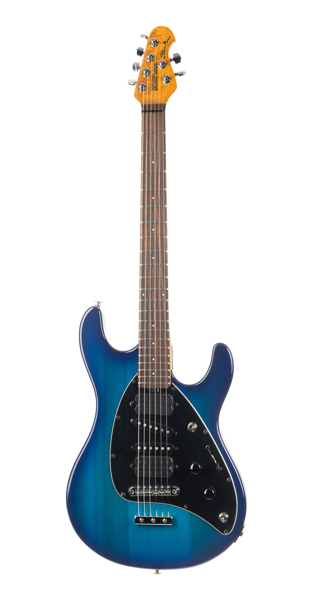 Ernie Ball Music Man Steve Morse - Morse Blue Burst (442)