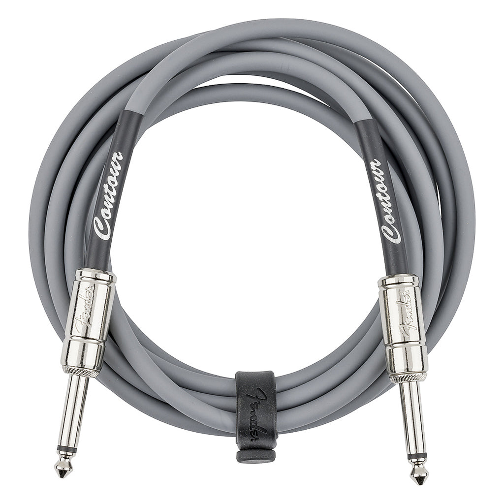 Fender Contour Series Instrument Cable - Inca Silver 10 feet