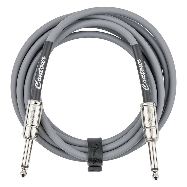 Fender Contour Series Instrument Cable - Inca Silver 10 feet