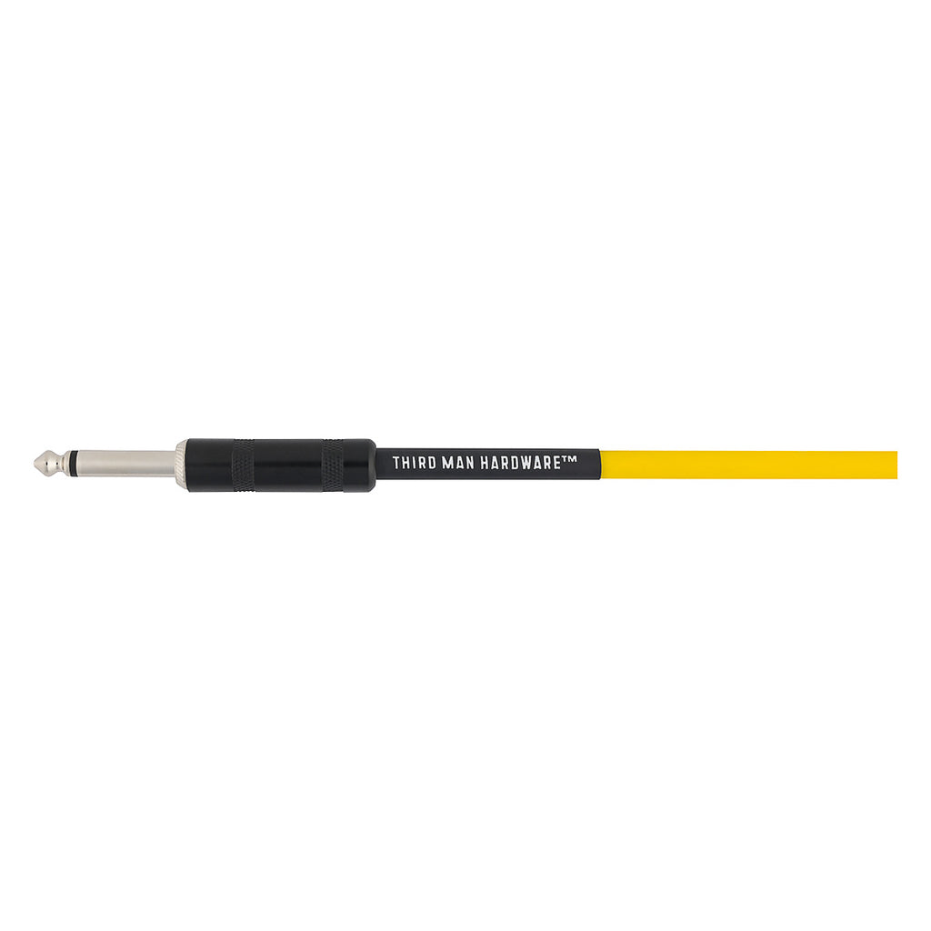 Fender x Third Man Hardware Coil Instrument Cable - Yellow 30 feet