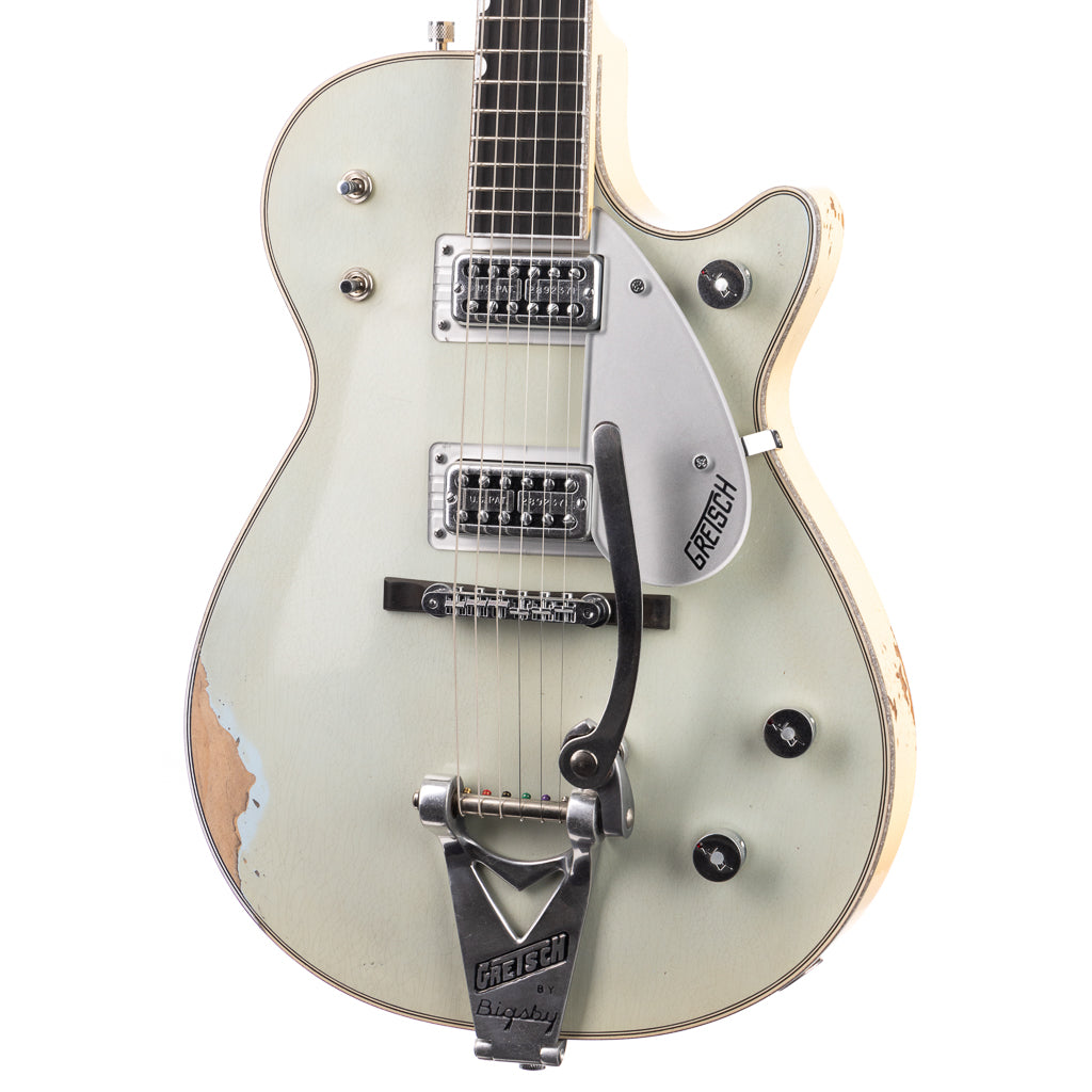 Gretsch USA Custom Shop 59 Duo Jet Masterbuilt by Chad Henricksen Heavy Relic - Faded Sonic Blue (741)