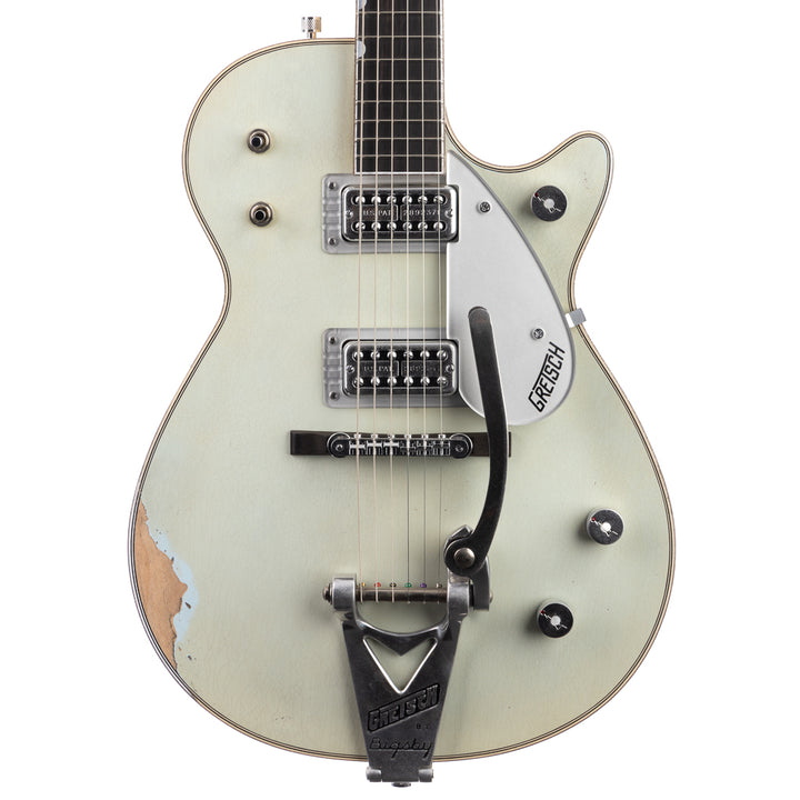 Gretsch USA Custom Shop 59 Duo Jet Masterbuilt by Chad Henricksen Heavy Relic - Faded Sonic Blue (741)