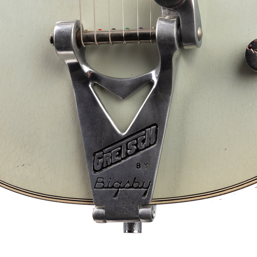 Gretsch USA Custom Shop 59 Duo Jet Masterbuilt by Chad Henricksen Heavy Relic - Faded Sonic Blue (741)