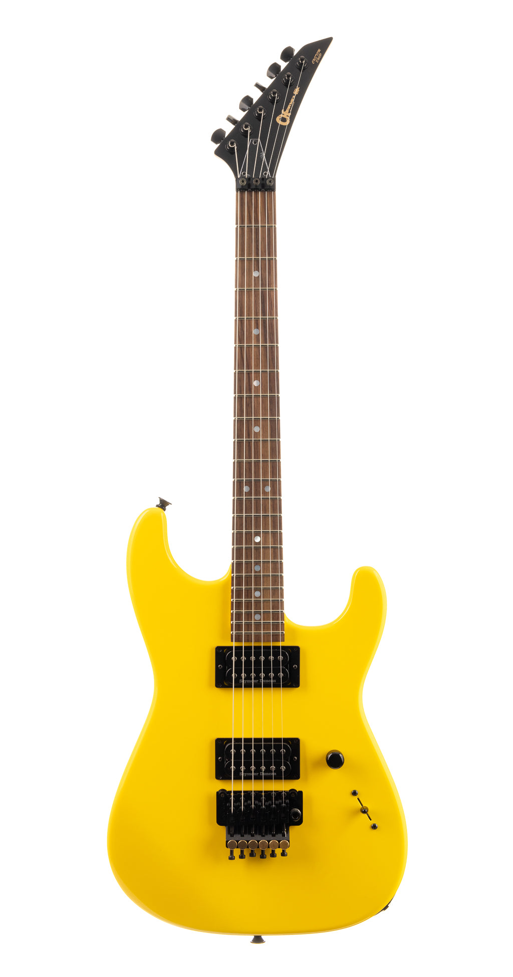 Charvel USA Custom Shop San Dimas 2H FR - Grafitti Yellow (026)