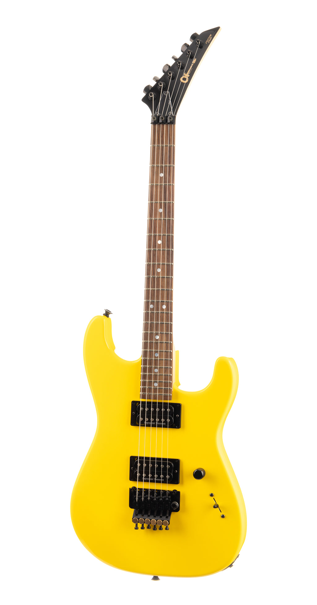 Charvel USA Custom Shop San Dimas 2H FR - Grafitti Yellow (026)