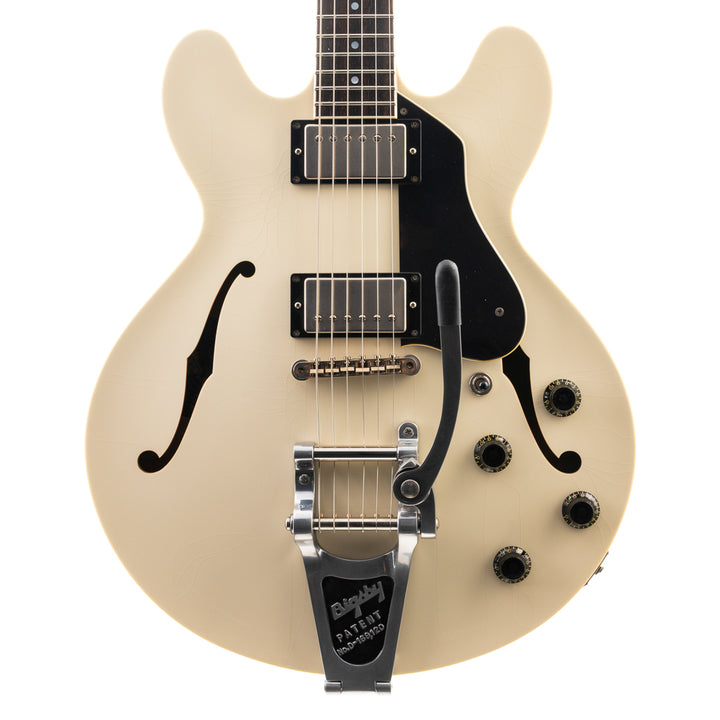 Collings I-30 LC with Bigsby, Humbuckers - Aged Olympic White (857)