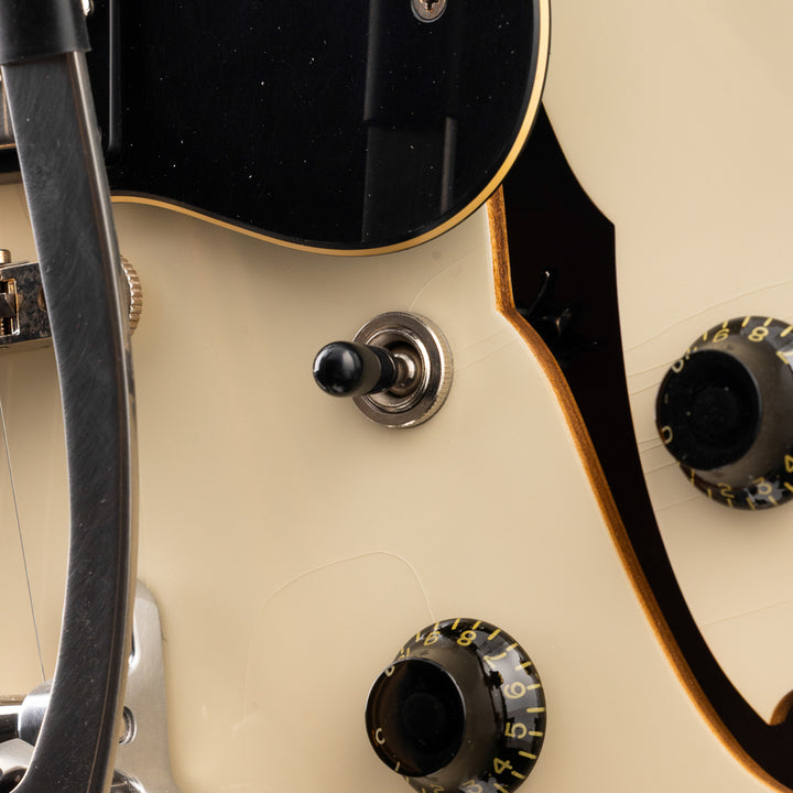 Collings I-30 LC with Bigsby, Humbuckers - Aged Olympic White (857)