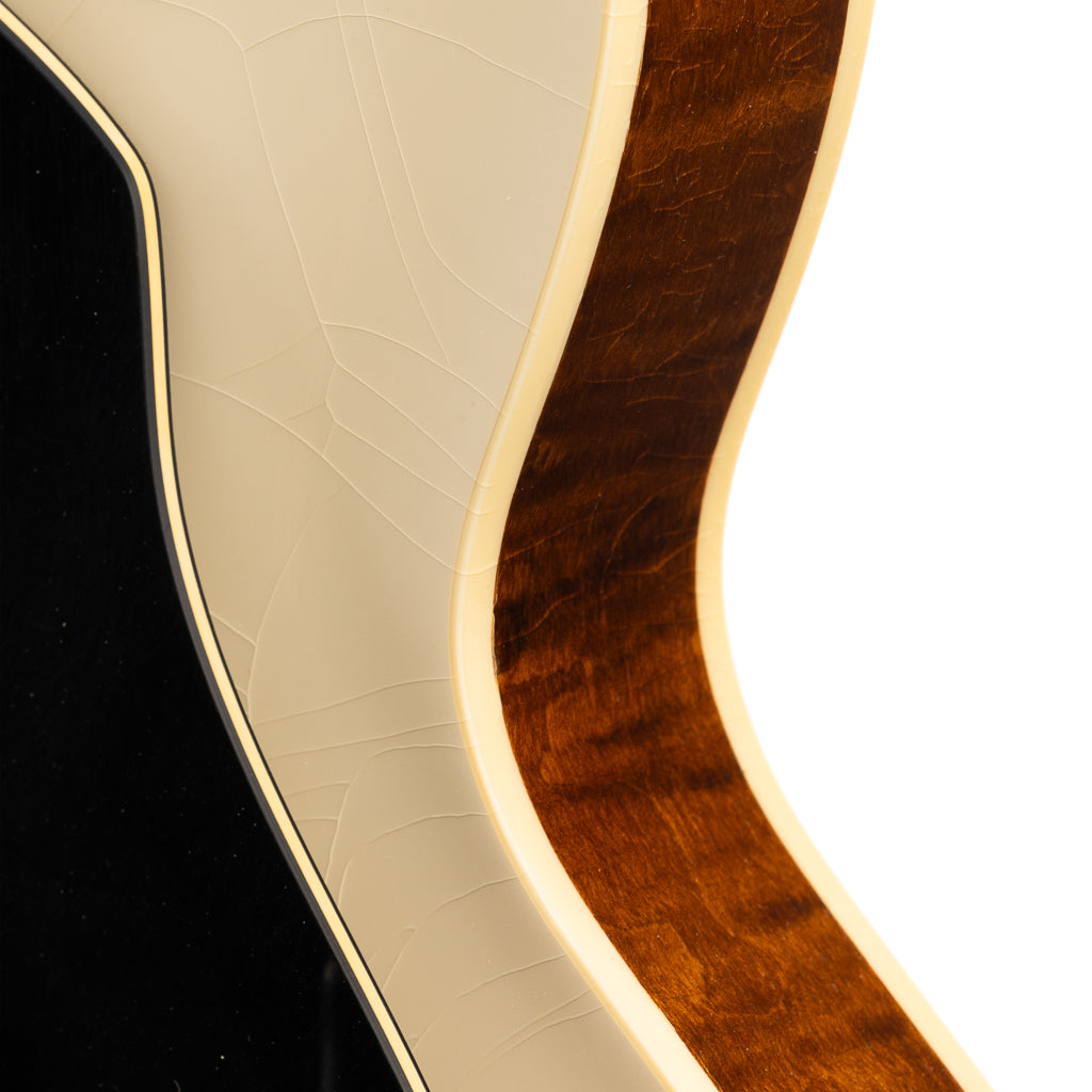 Collings I-30 LC with Bigsby, Humbuckers - Aged Olympic White (857)