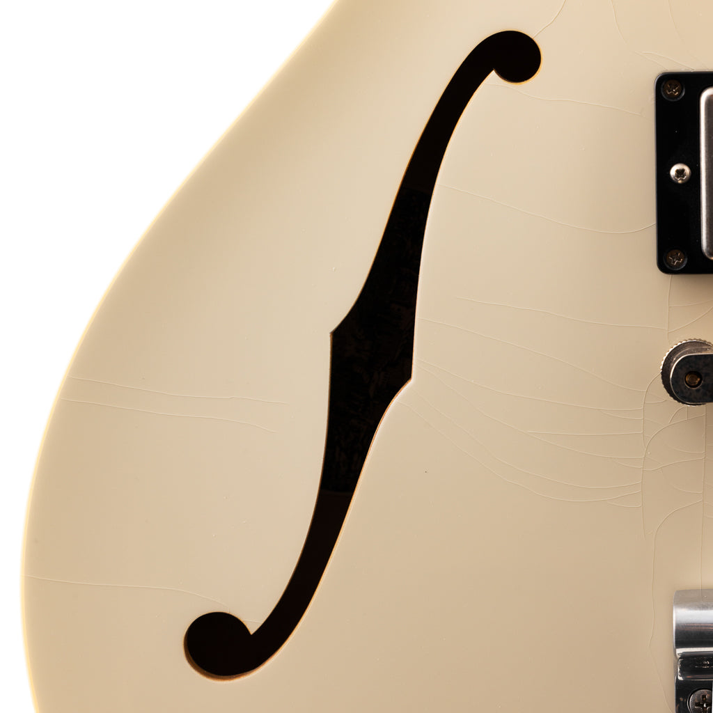 Collings I-30 LC with Bigsby, Humbuckers - Aged Olympic White (857)