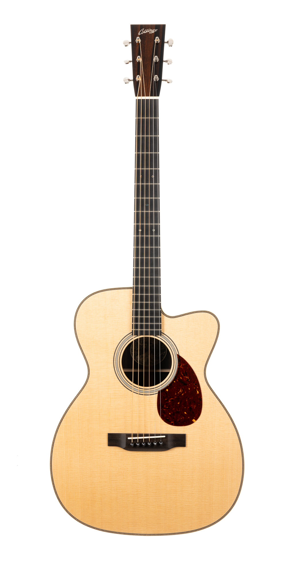 Collings OM2H Cutaway, 1 3/4 Nut - Natural (557)