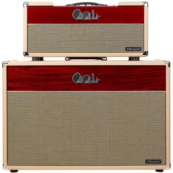 PRS DG Custom 30 Head and 2x12 Cabinet - Blonde / Vintage Cherry