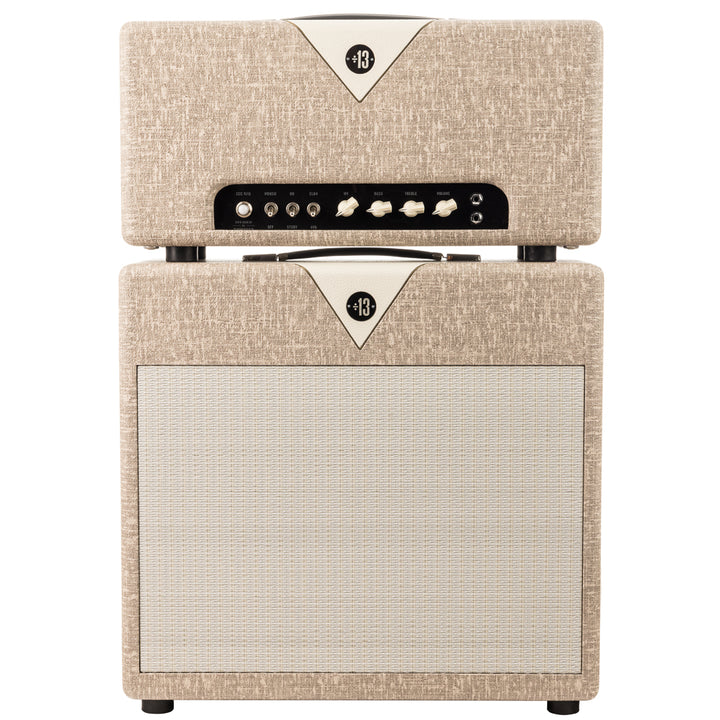 Divided By 13 CCC 9/15 Head and 1x12 Cab, G12H - Fawn Slub & Egg Shell