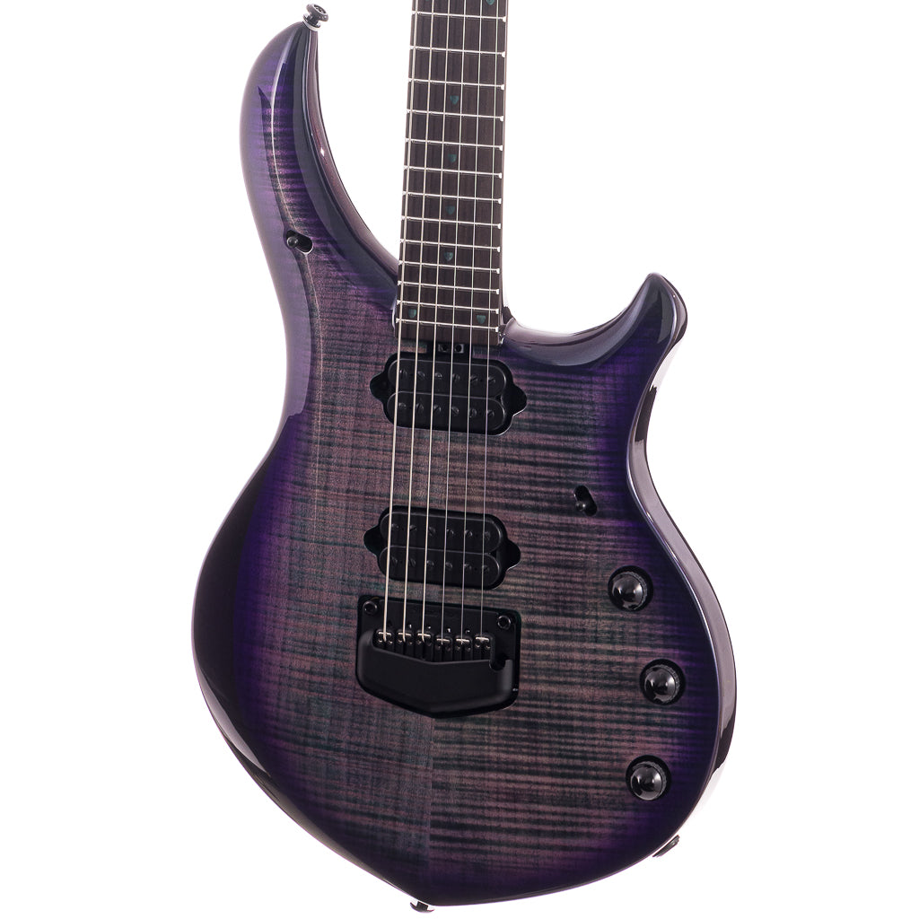 Ernie Ball Music Man Limited Majesty 6 Flame Top - Crystal Amethyst (535)