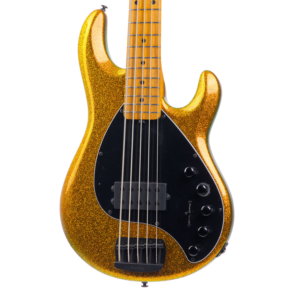 Ernie Ball Music Man Dark Ray 5 - Gold Bar (726)