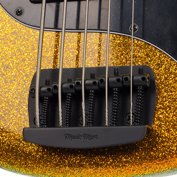 Ernie Ball Music Man Dark Ray 5 - Gold Bar (726)