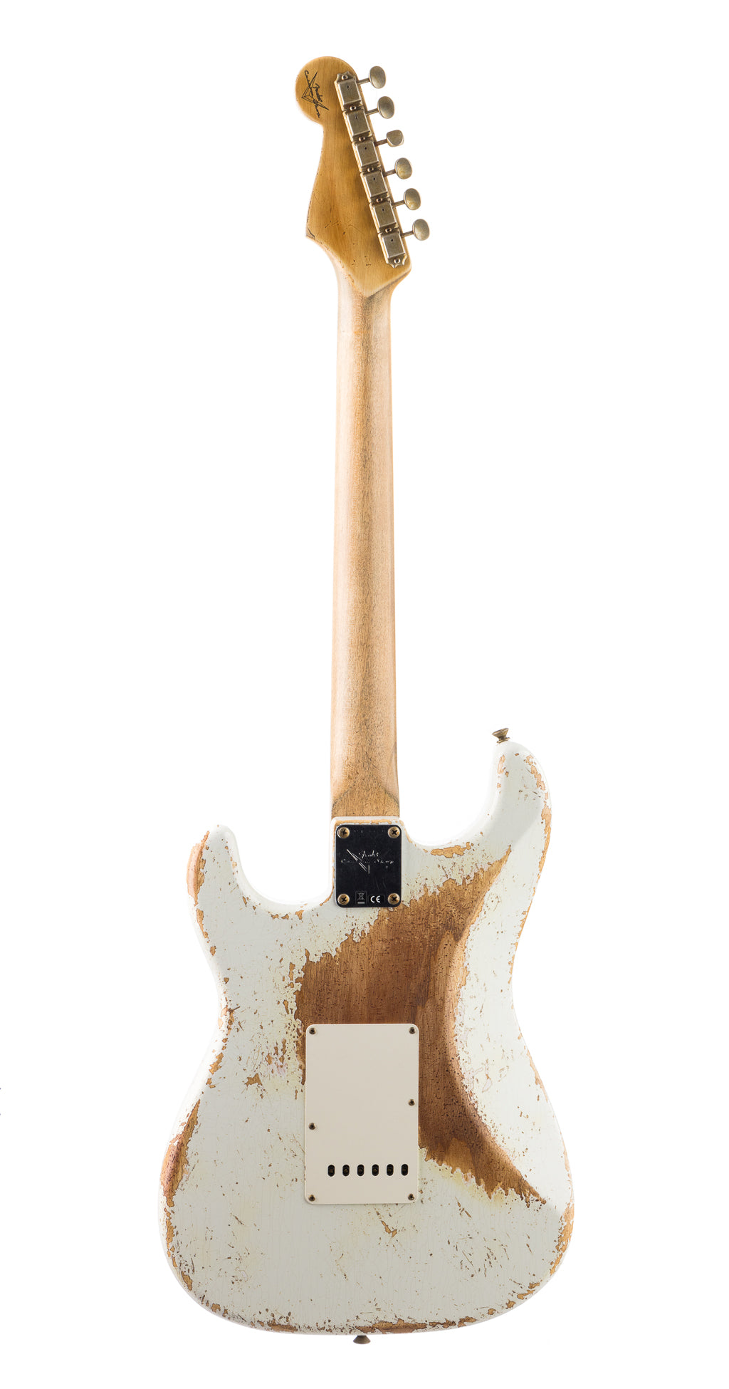Fender Custom Shop 1963 Stratocaster Super Heavy Relic - Olympic White (302)