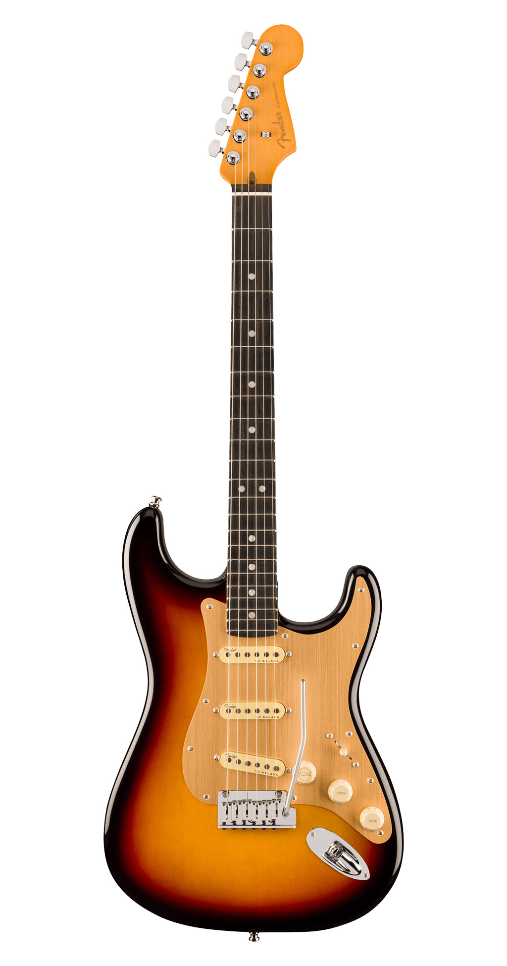 Fender American Ultra II - Stratocaster, Ebony FB - Ultraburst (555)