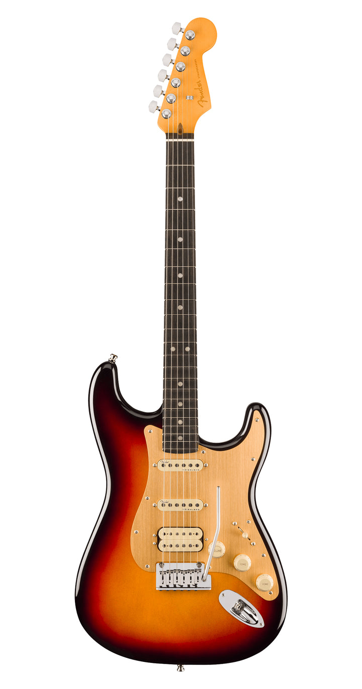 Fender American Ultra II - Stratocaster HSS, Ebony 372 - Ultraburst (372)