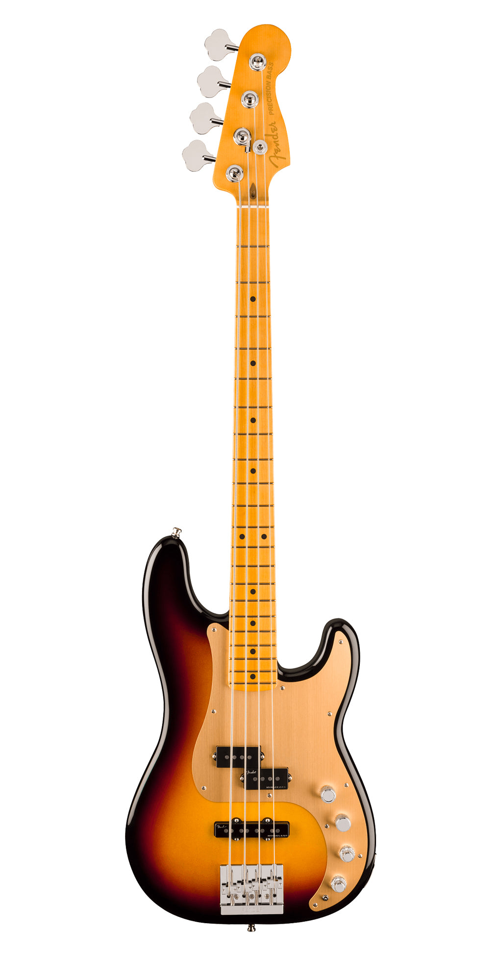 Fender American Ultra II - Precision Bass, Maple FB - Ultraburst (255)