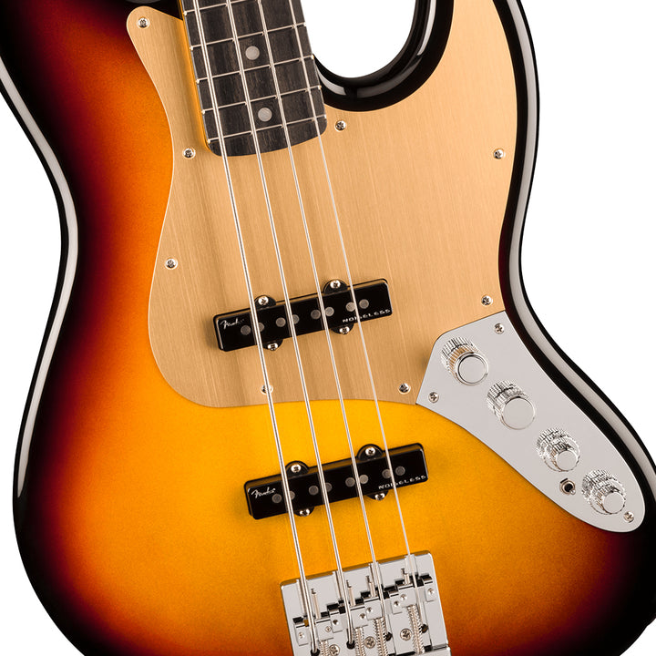 Fender American Ultra II - Jazz Bass, Ebony FB -  Ultraburst (581)