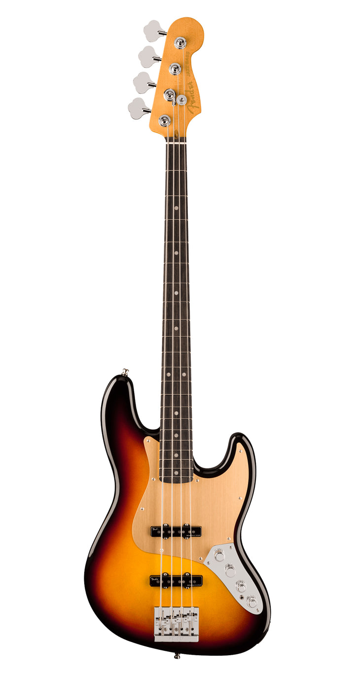 Fender American Ultra II - Jazz Bass, Ebony FB -  Ultraburst (581)