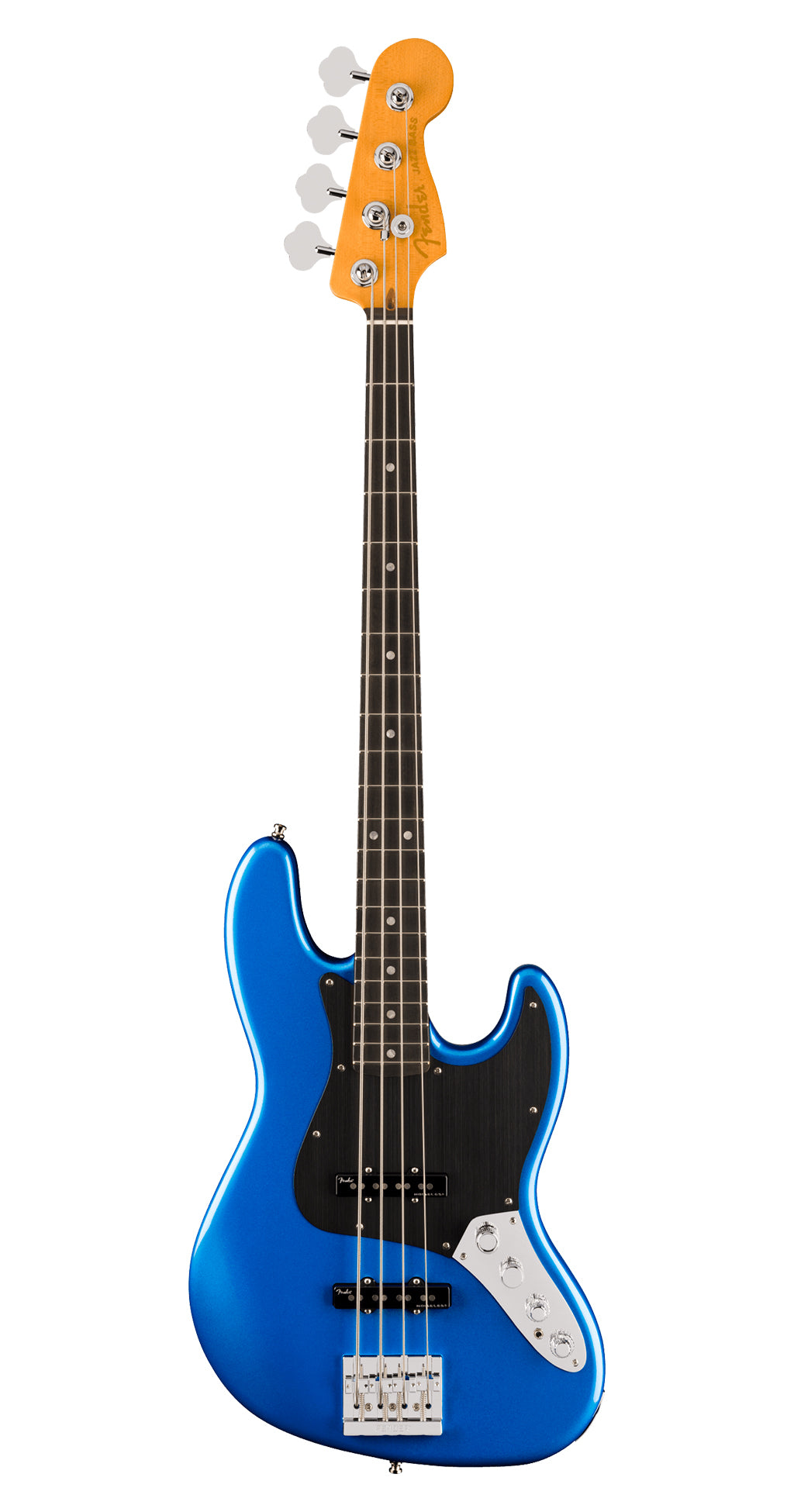 Fender American Ultra II - Jazz Bass, Ebony FB -  Noble Blue (574)