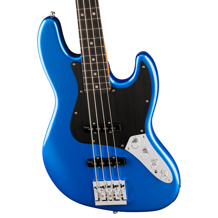 Fender American Ultra II - Jazz Bass, Ebony FB -  Noble Blue (574)