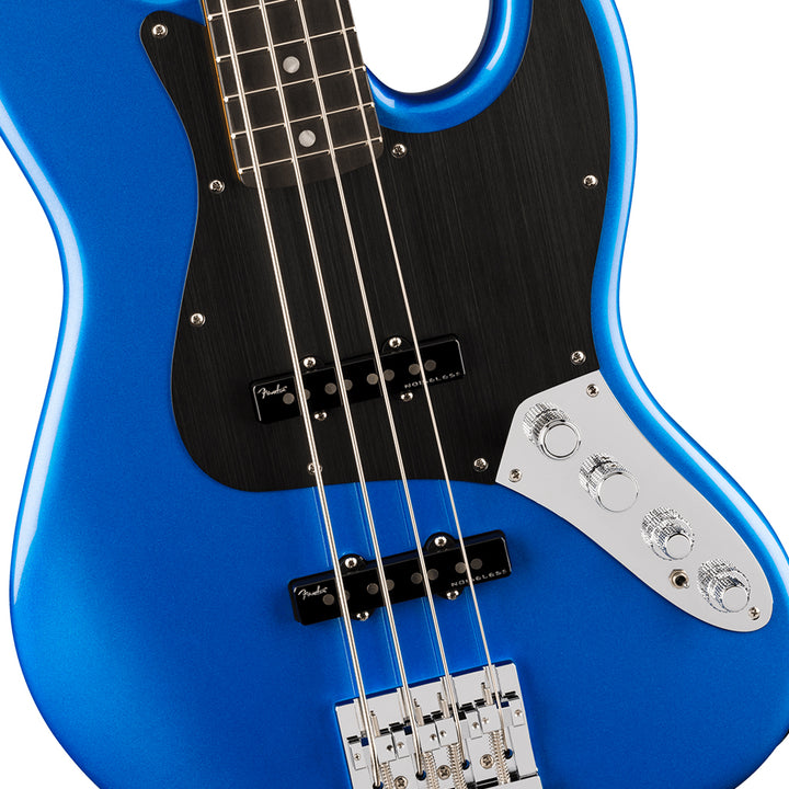 Fender American Ultra II - Jazz Bass, Ebony FB -  Noble Blue (574)