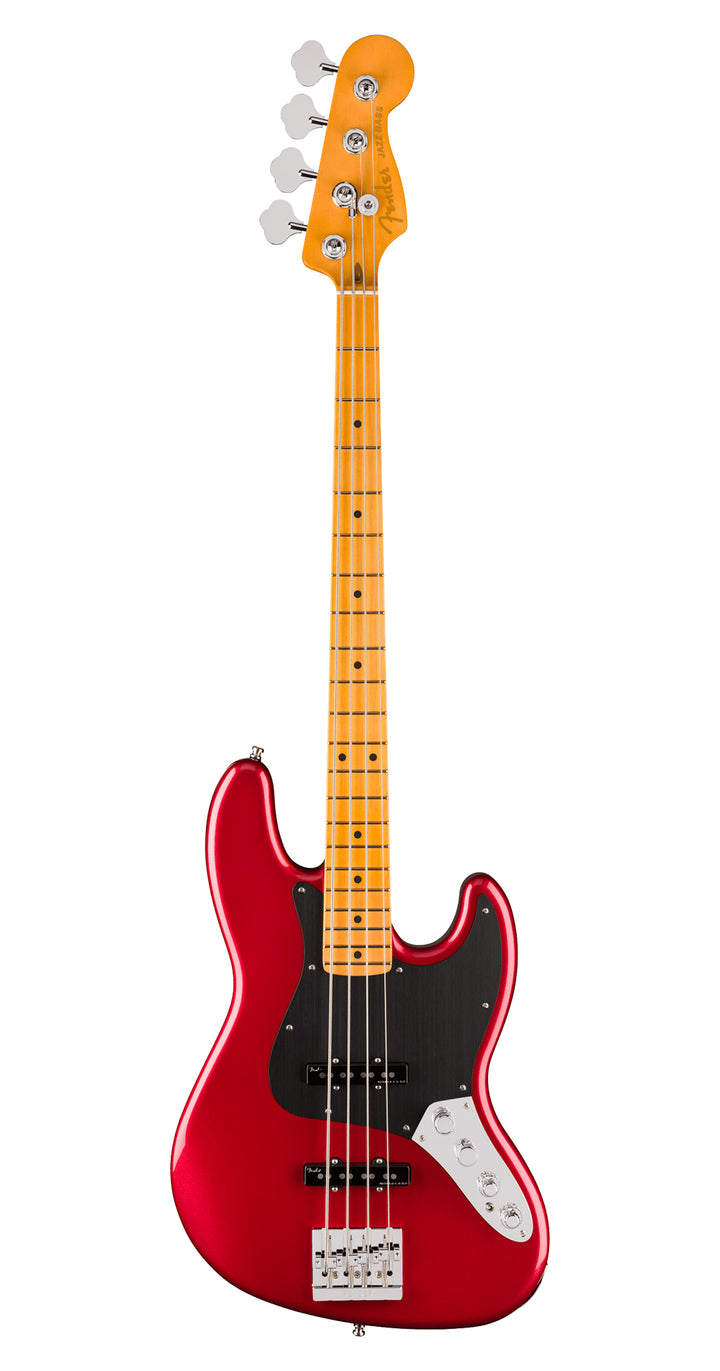 Fender American Ultra II - Jazz Bass, Maple FB - Sinister Red (367)