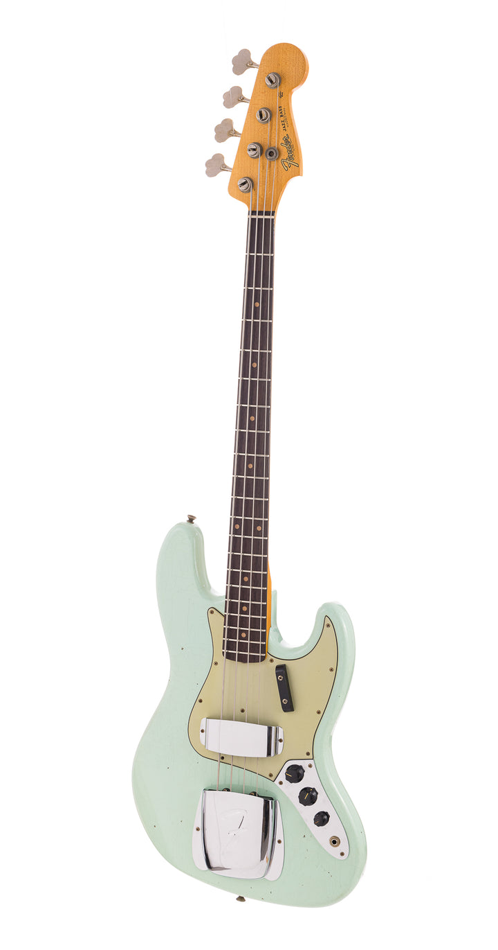 Fender Custom Shop 1962 Journeyman Relic Jazz Bass - Aged Surf Green (798)