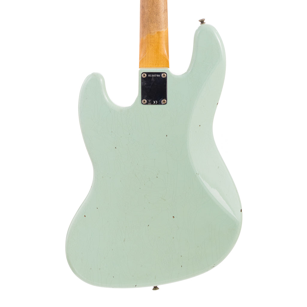 Fender Custom Shop 1962 Journeyman Relic Jazz Bass - Aged Surf Green (798)
