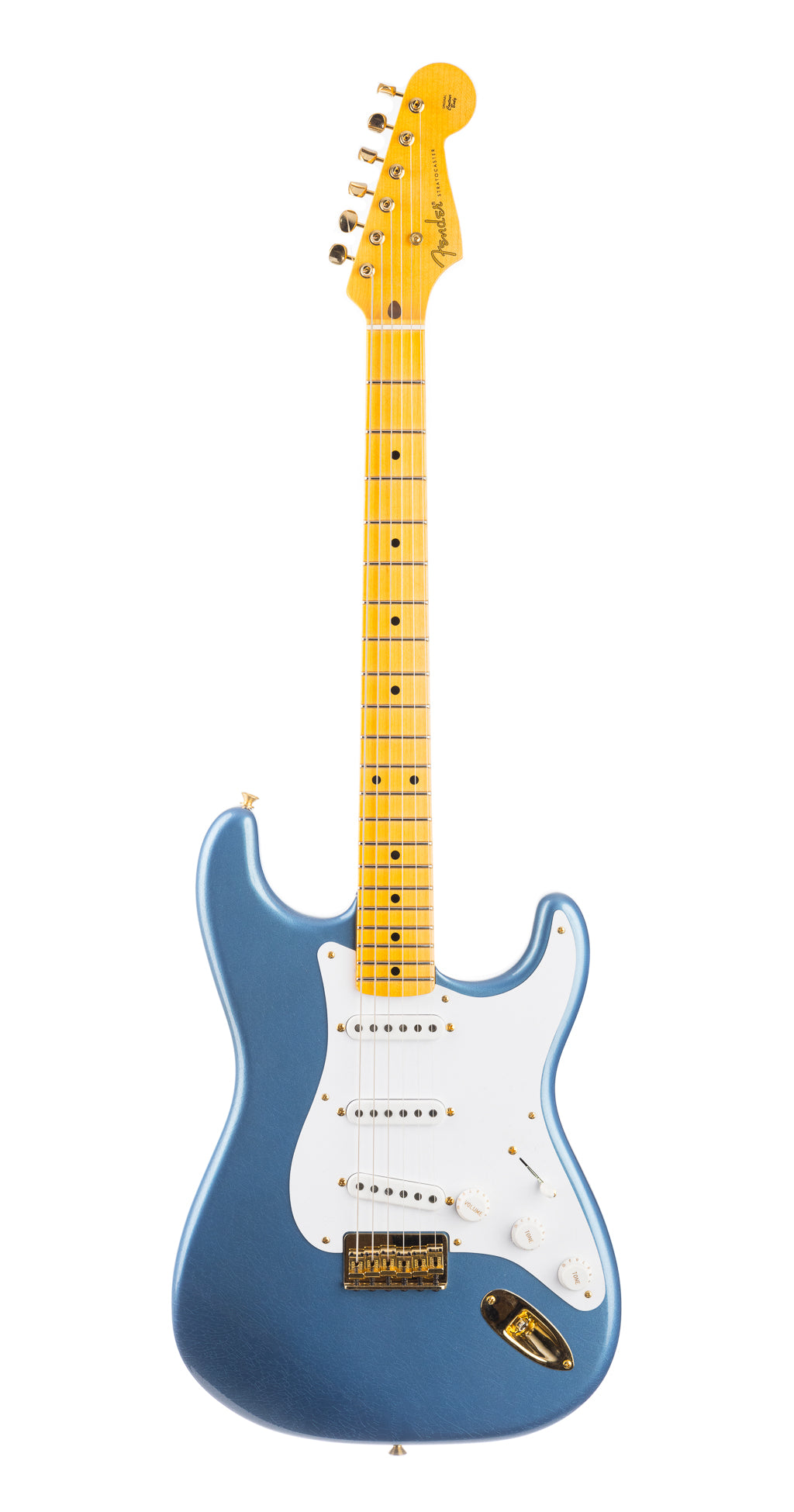Fender Custom Shop Limited Edition '54 Hardtail Strat DLX Closet Classic - Aged Lake Placid Blue (258)