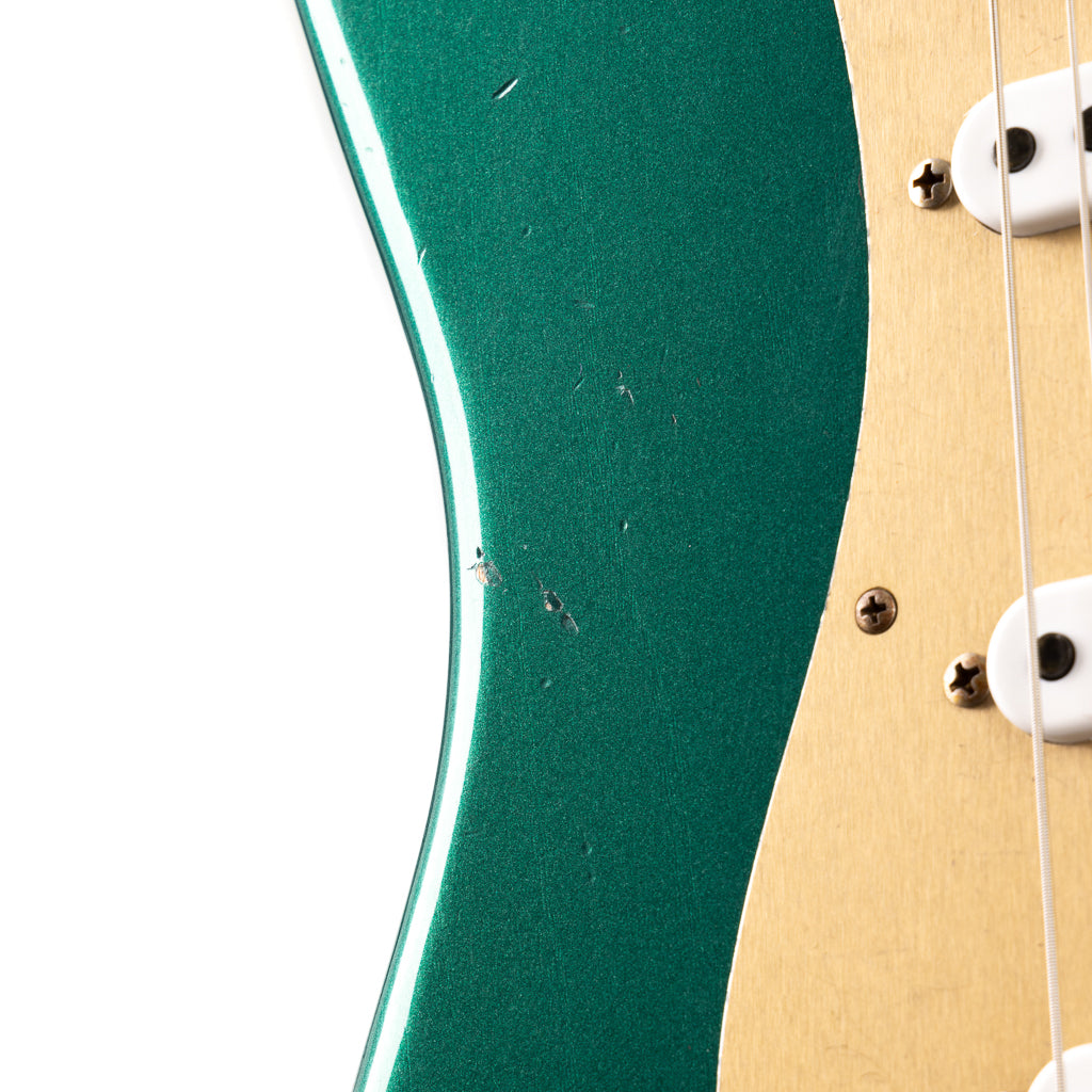 Fender Custom Shop Limited 70th Anniversary Roasted '54 Stratocaster Journeyman Relic -  British Racing Green (523)