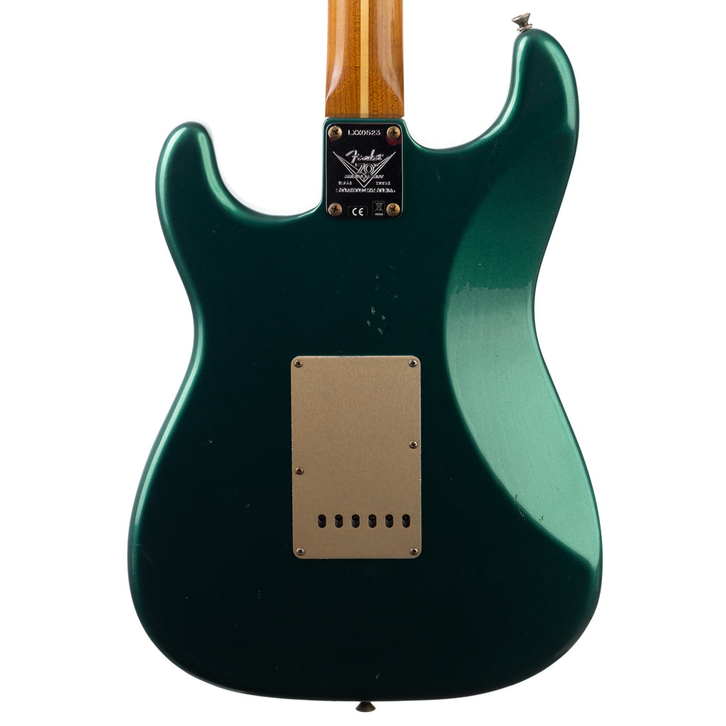 Fender Custom Shop Limited 70th Anniversary Roasted '54 Stratocaster Journeyman Relic -  British Racing Green (523)