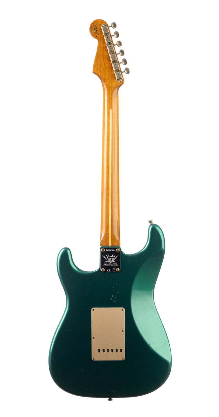 Fender Custom Shop Limited 70th Anniversary Roasted '54 Stratocaster Journeyman Relic -  British Racing Green (523)