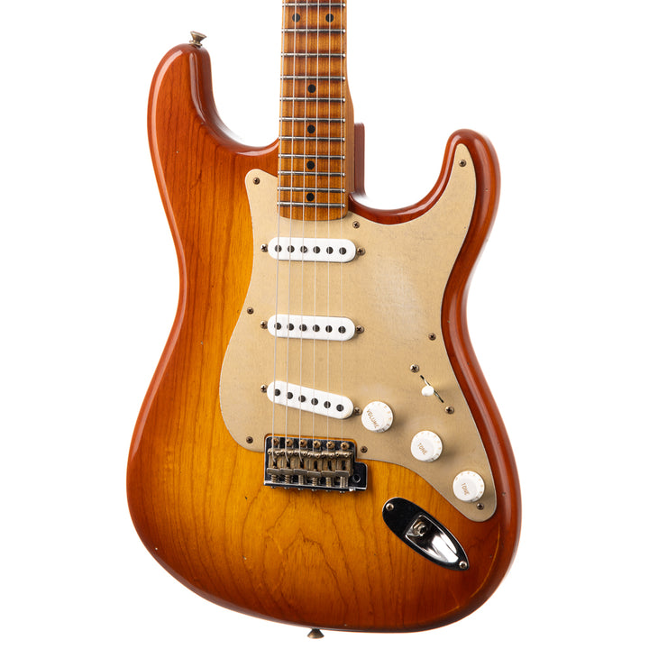 Fender Custom Shop Limited 70th Anniversary Roasted '54 Stratocaster Journeyman Relic -  Honey Burst (510)