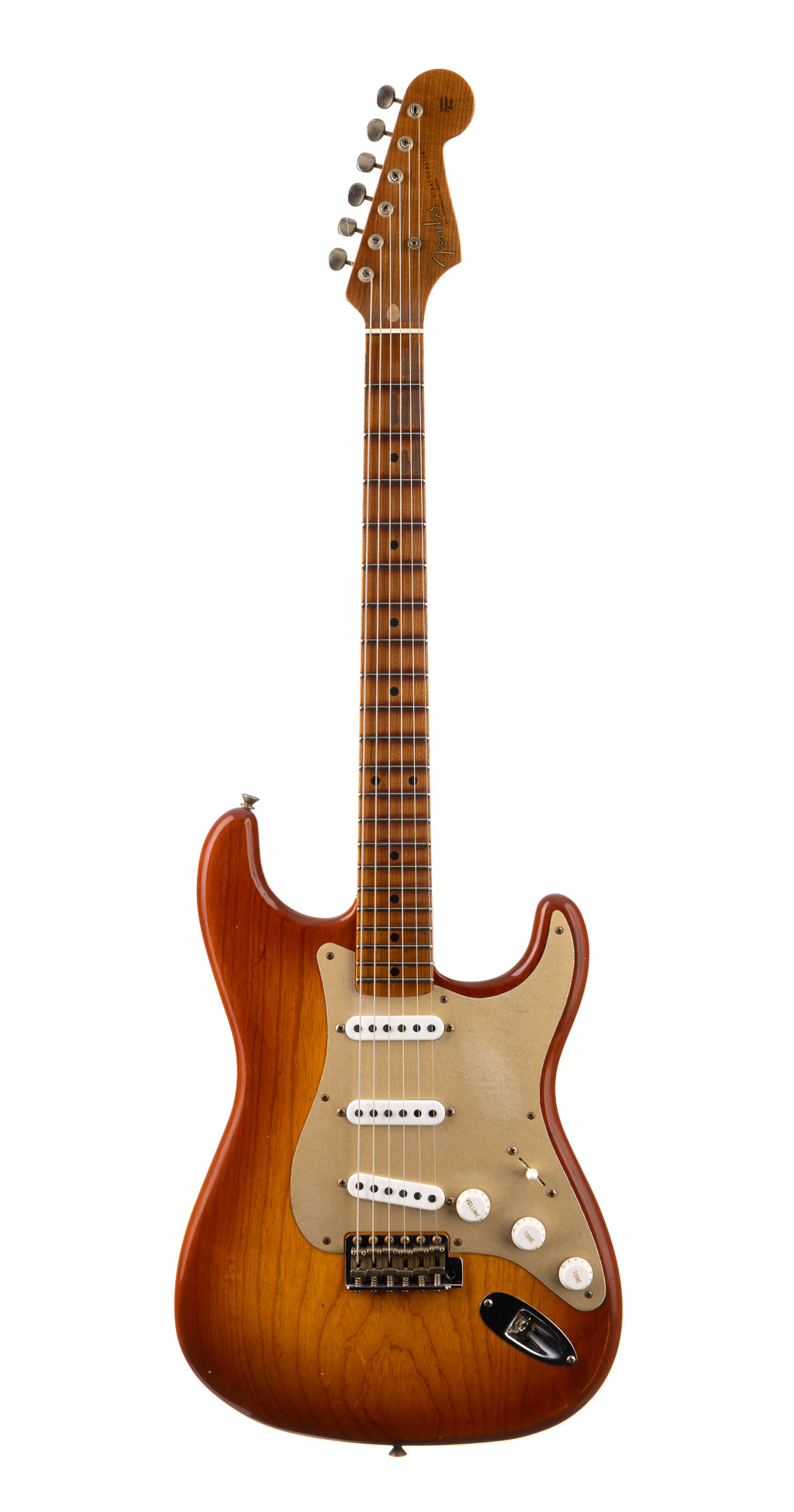 Fender Custom Shop Limited 70th Anniversary Roasted '54 Stratocaster Journeyman Relic -  Honey Burst (510)