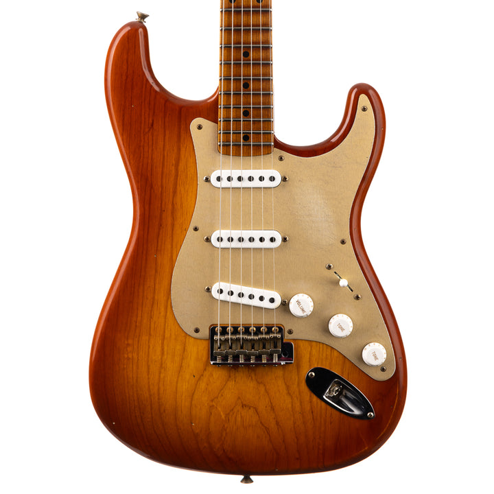 Fender Custom Shop Limited 70th Anniversary Roasted '54 Stratocaster Journeyman Relic -  Honey Burst (510)