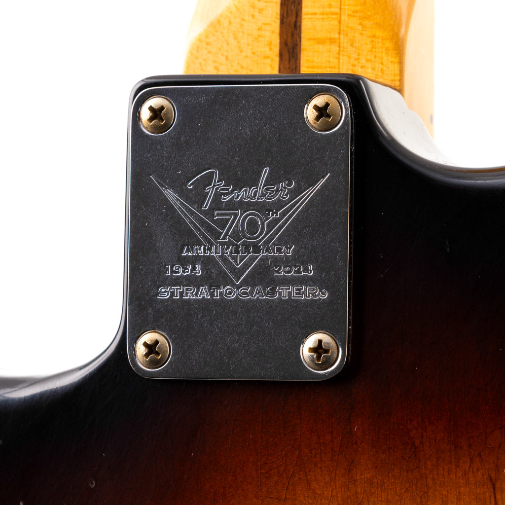 Fender Custom Shop 1954 Stratocaster Journeyman Relic - Wide Fade 2 Tone Sunburst - Master Built By Greg Fessler (641)