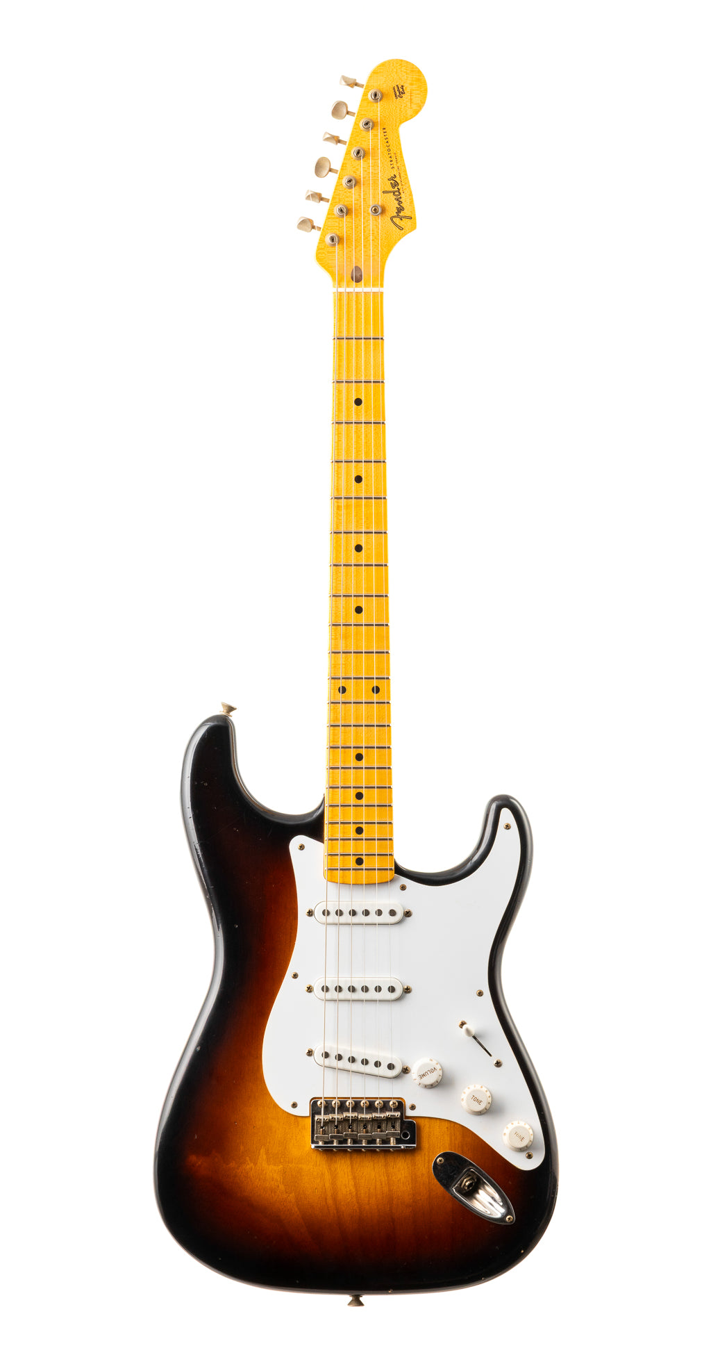 Fender Custom Shop 1954 Stratocaster Journeyman Relic - Wide Fade 2 Tone Sunburst - Master Built By Greg Fessler (641)